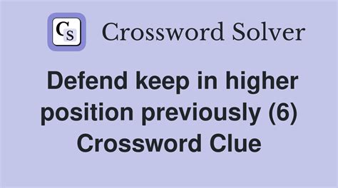 previously said crossword clue|Previously said Crossword Clue Answers